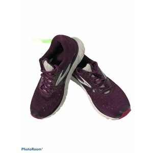 Womens Brooks Glycerin 16 Plum/Wh 7.5B 1202781B527
